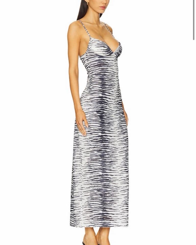 Miaou Florence Zebra Dress - Image 2