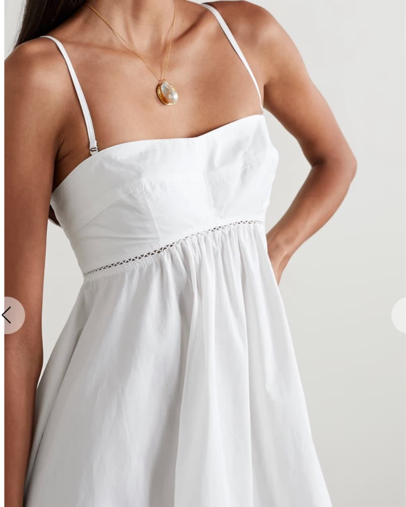 ALC Blanca White Dress - Image 4