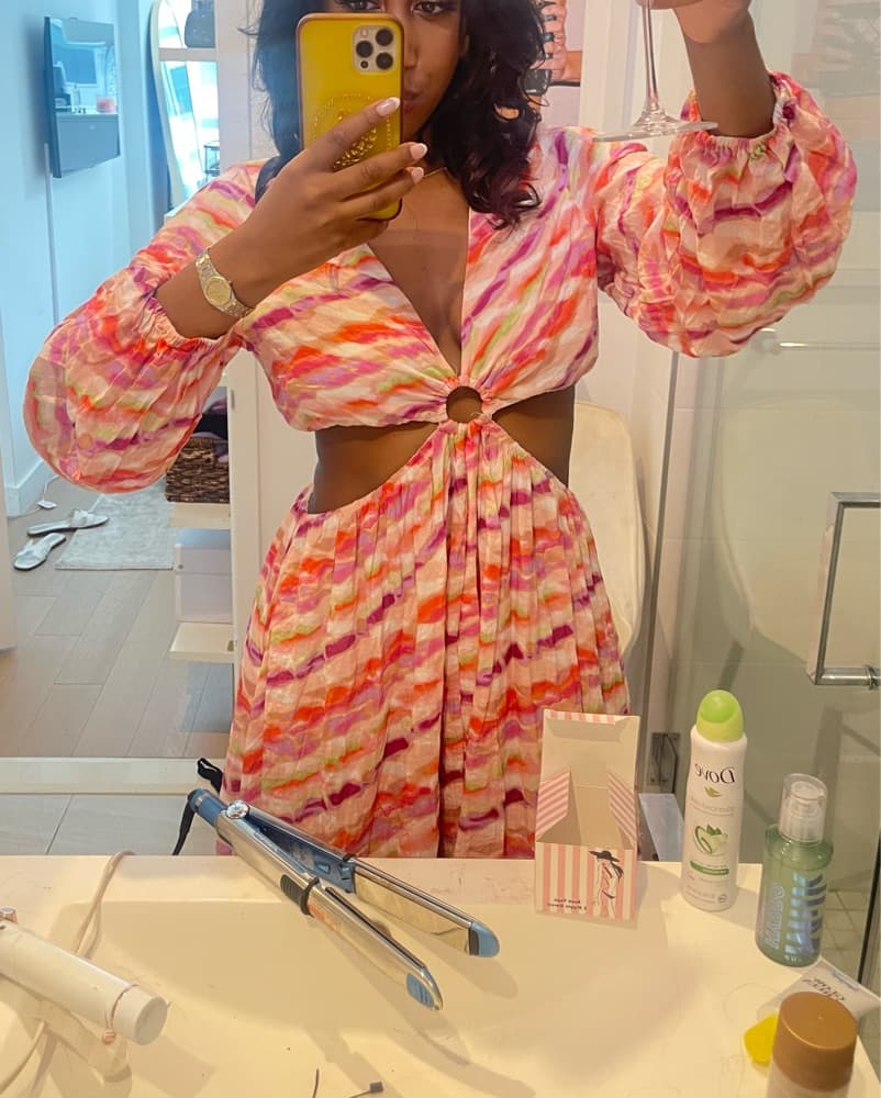 Vibrant Tie-Dye Maxi Dress - Image 2