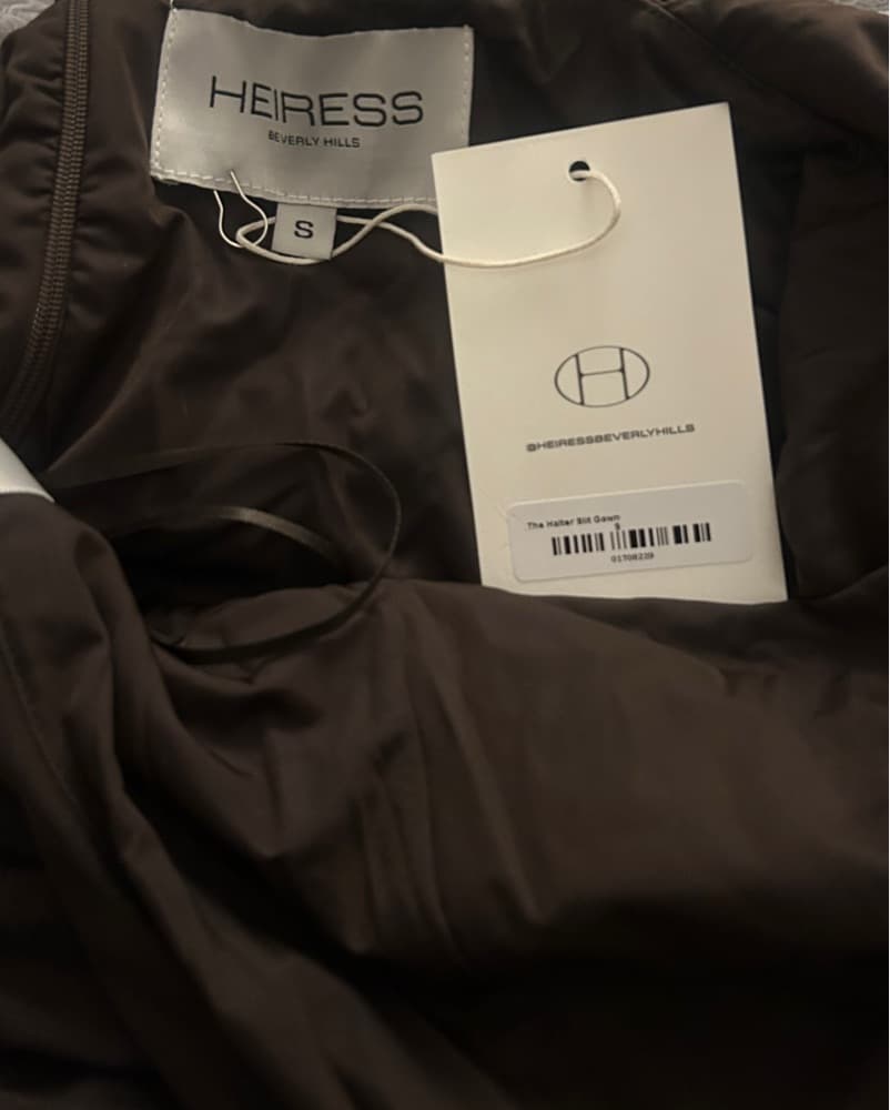 Heiress Halter Slit Gown  - Image 3