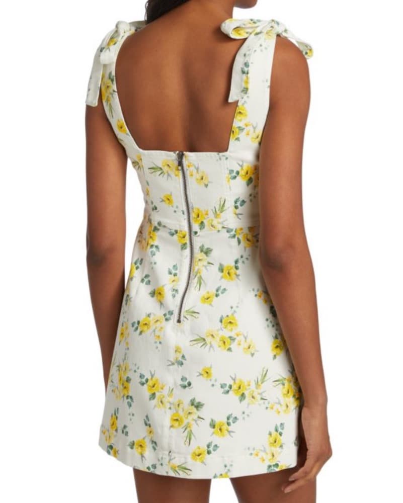 Alice and Olivia Floral Mini Dress - Image 2