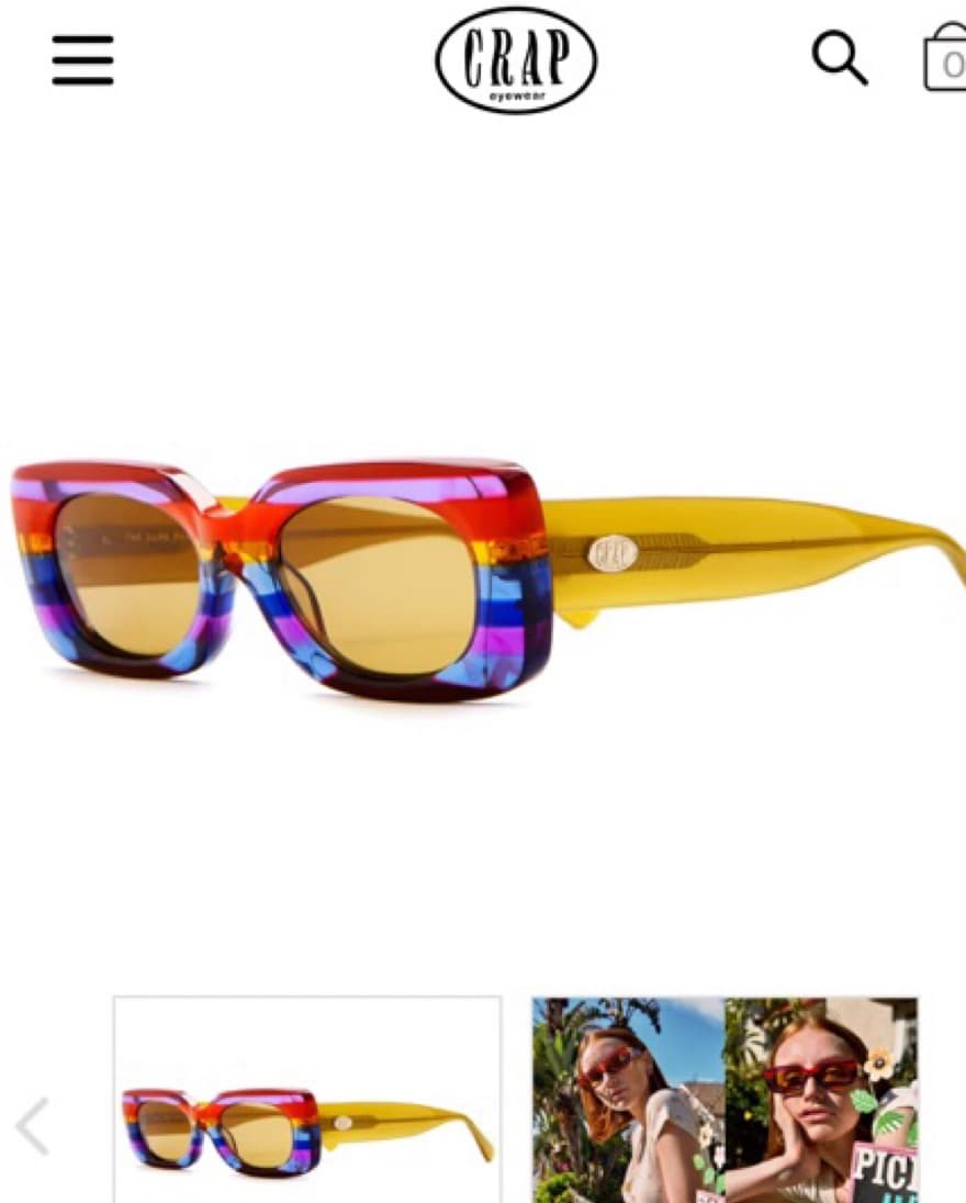 CRAP EYEWEAR Rainbow Sunglasses - Image 3