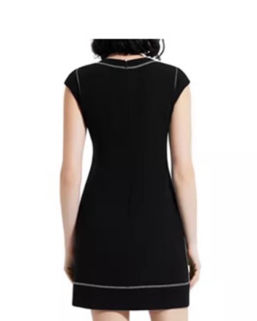 Theory Womens Black Dress - Image 2