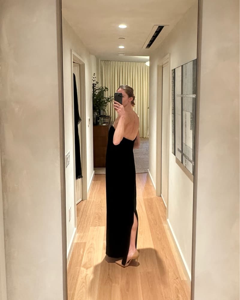 One Of A Kind Vintage Velvet Strapless - Image 6