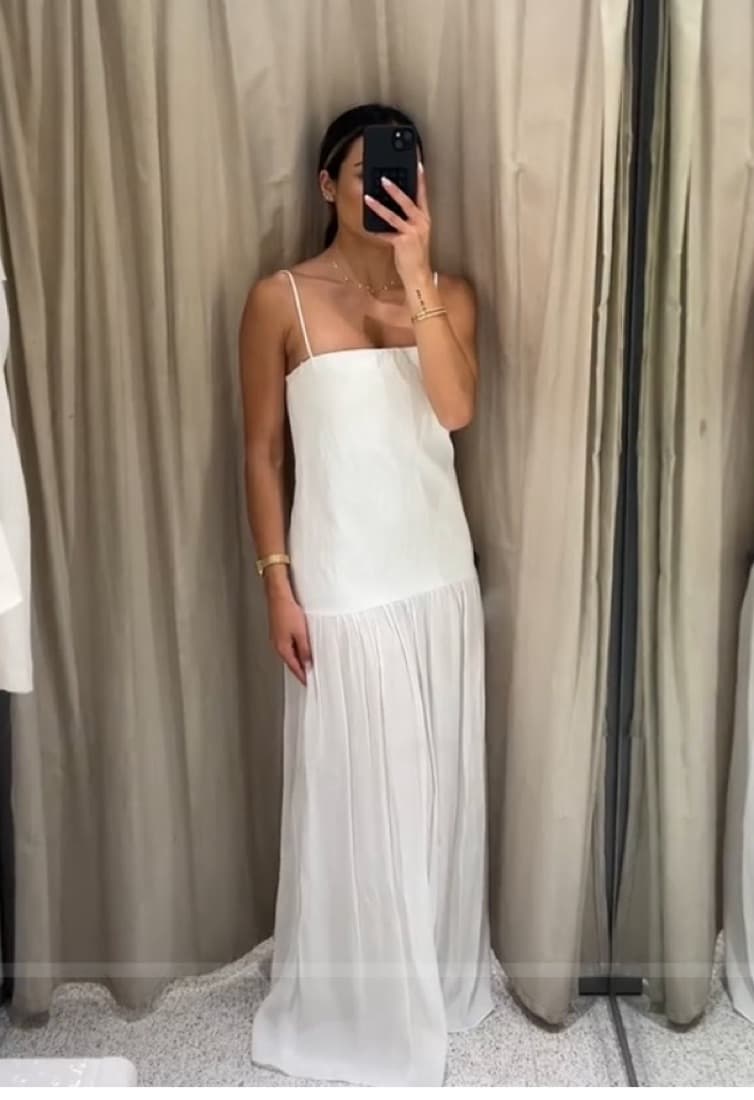 Maxi White Summer Dress - Image 2