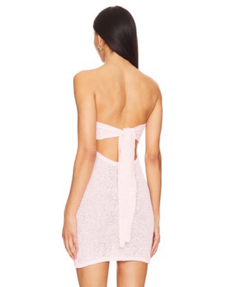 Revolve Soft Mini Dress In Baby Pink - Image 3