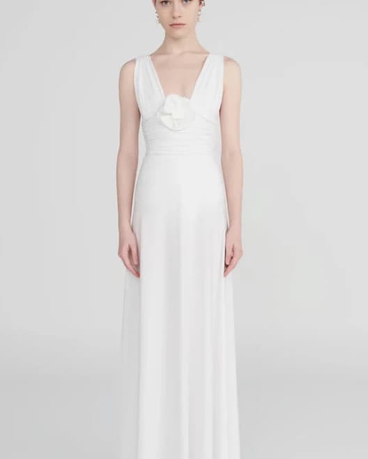 Maygel Coronel Orinoco White Dress - Image 5