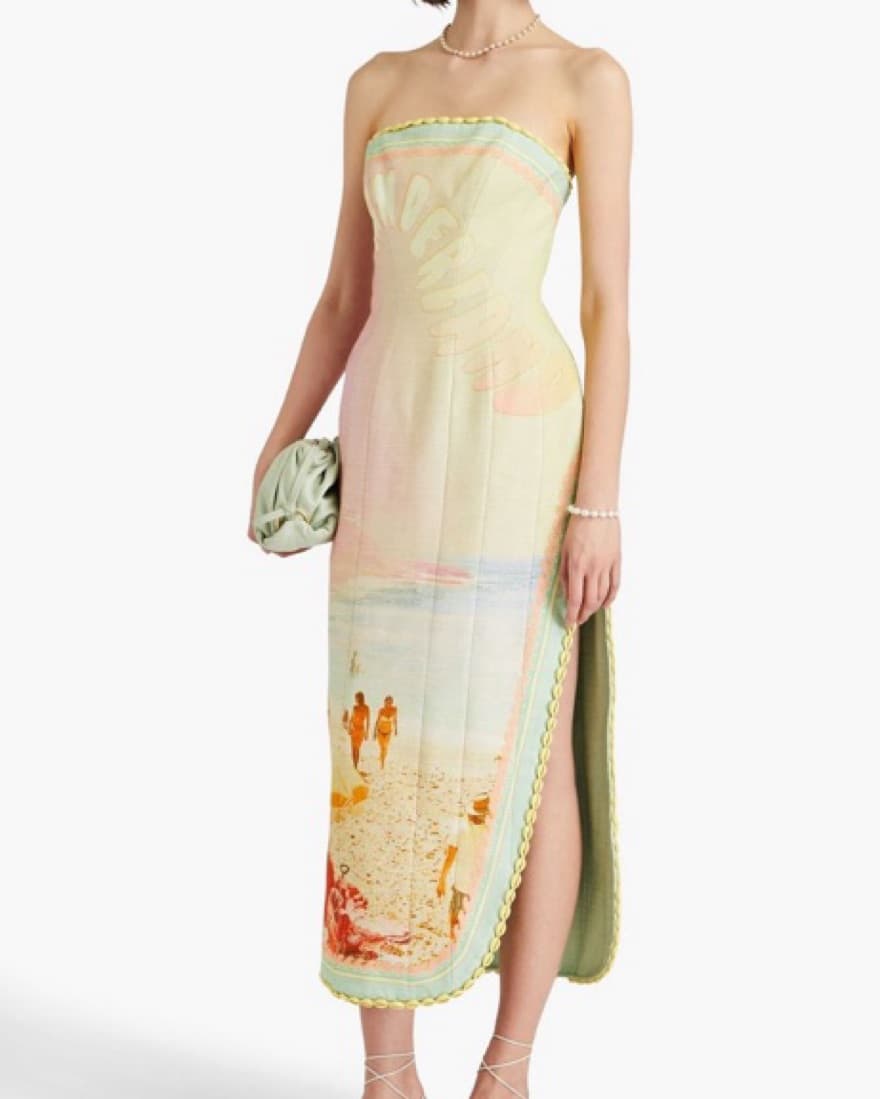 Zimmerman Floral Seashell Maxi Dress - Image 1