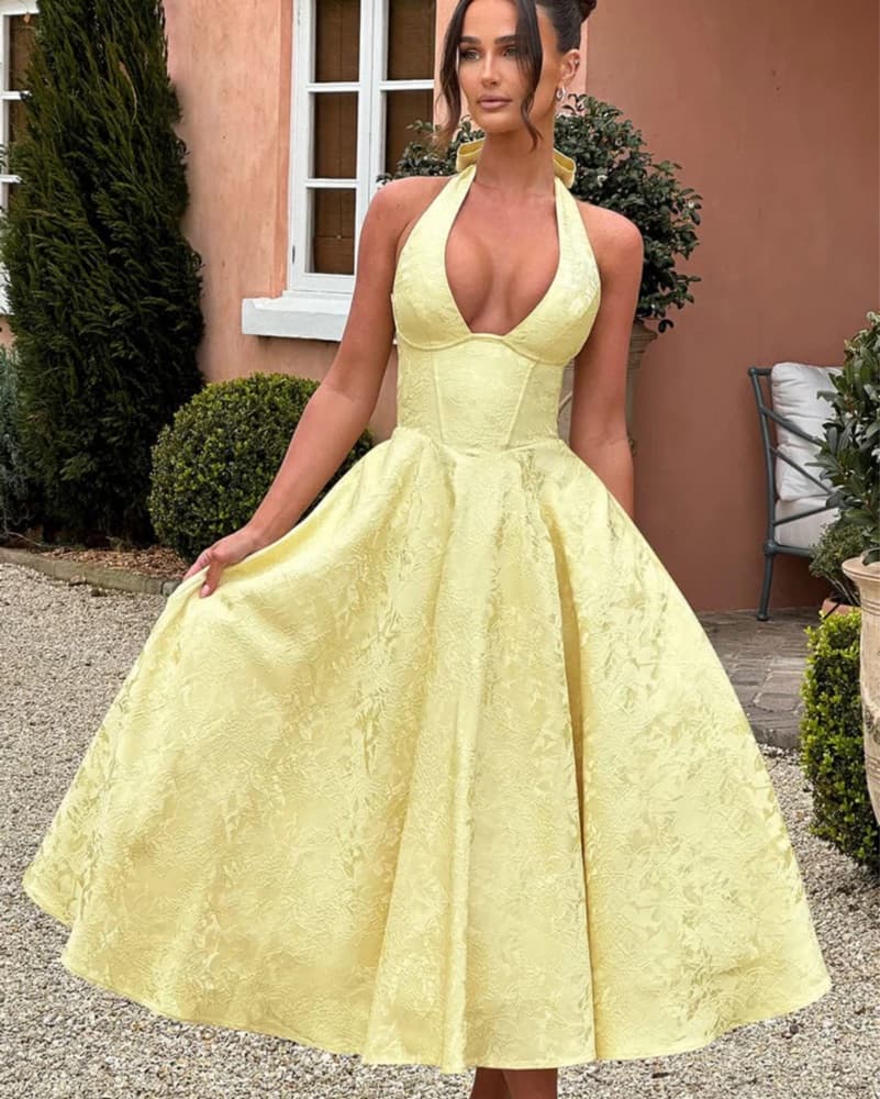 Babyboo Yellow gown - Image 2
