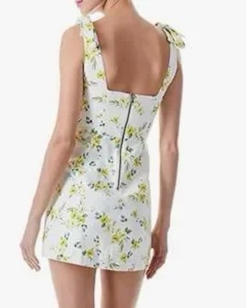 Alice + Olivia Maryann Tie Shoulder Dres - Image 1