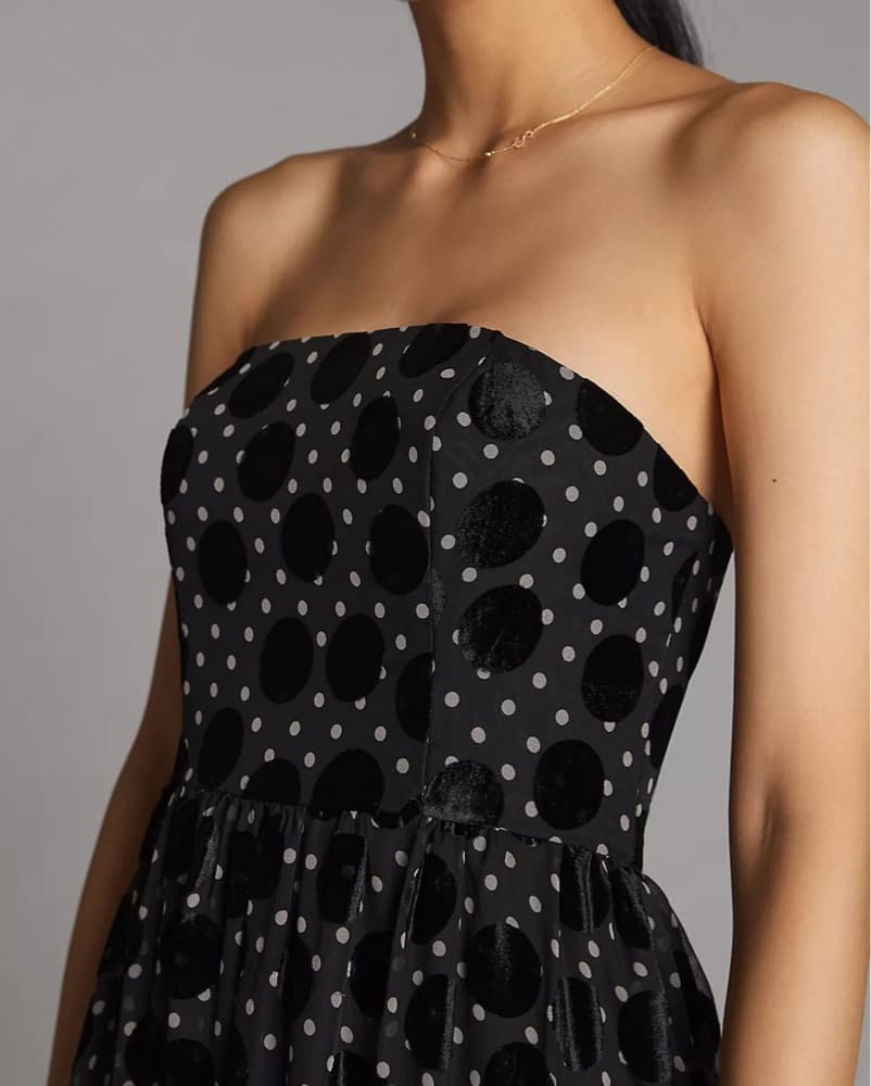 Chic Polka Dot Maxi Dress - Image 2