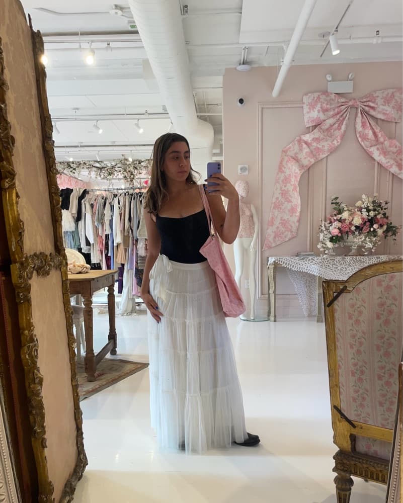 Love Shack Fancy Tulle skirt - Image 1
