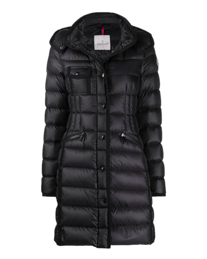 Moncler Hermine Hooded Puffer Jacket - Image 1