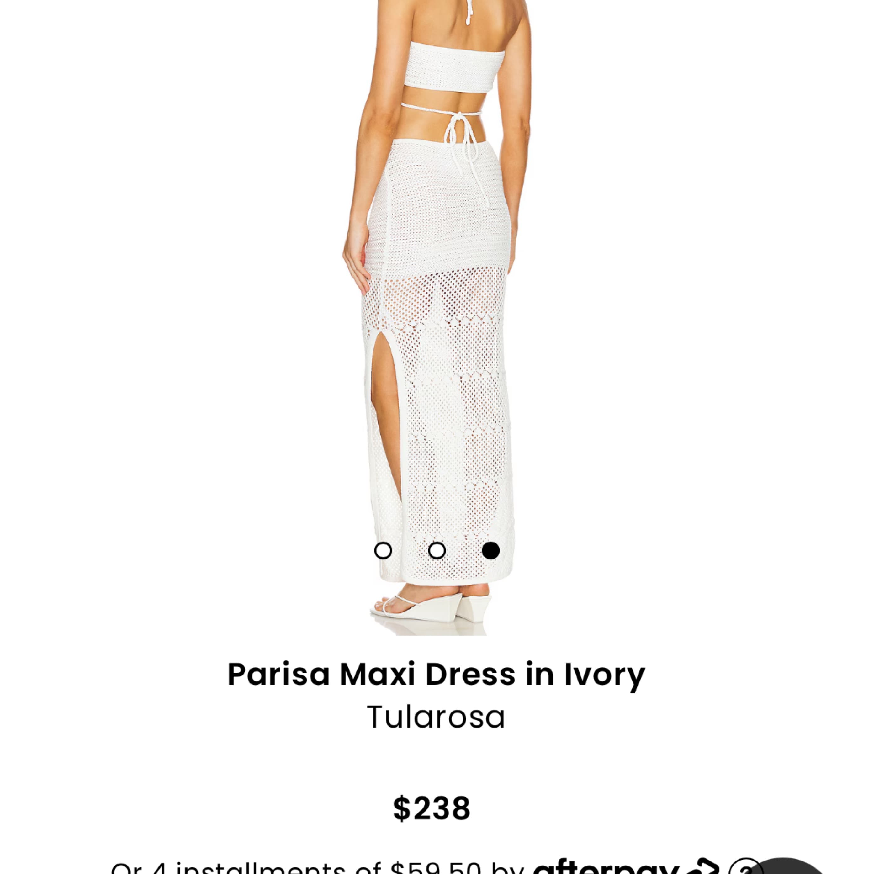 White Maxi Dress - Image 3