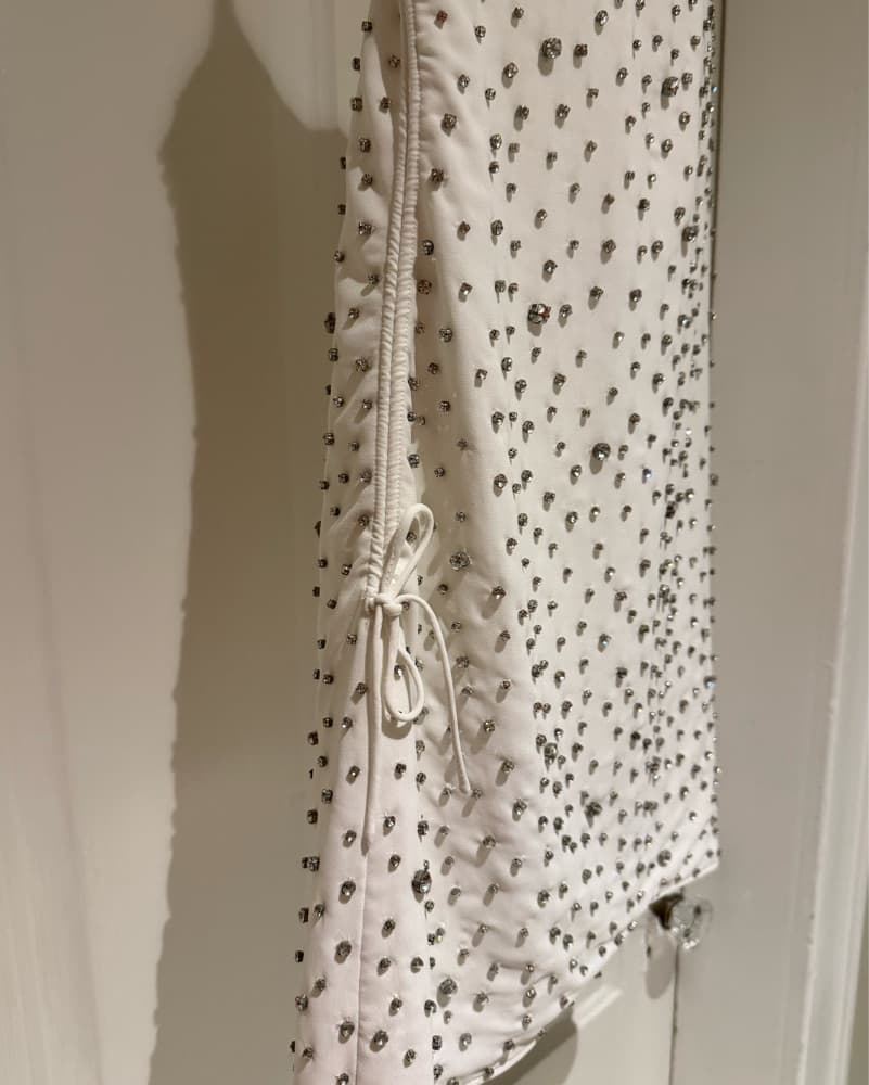 oh polly hand embellished cowl neck mini - Image 5