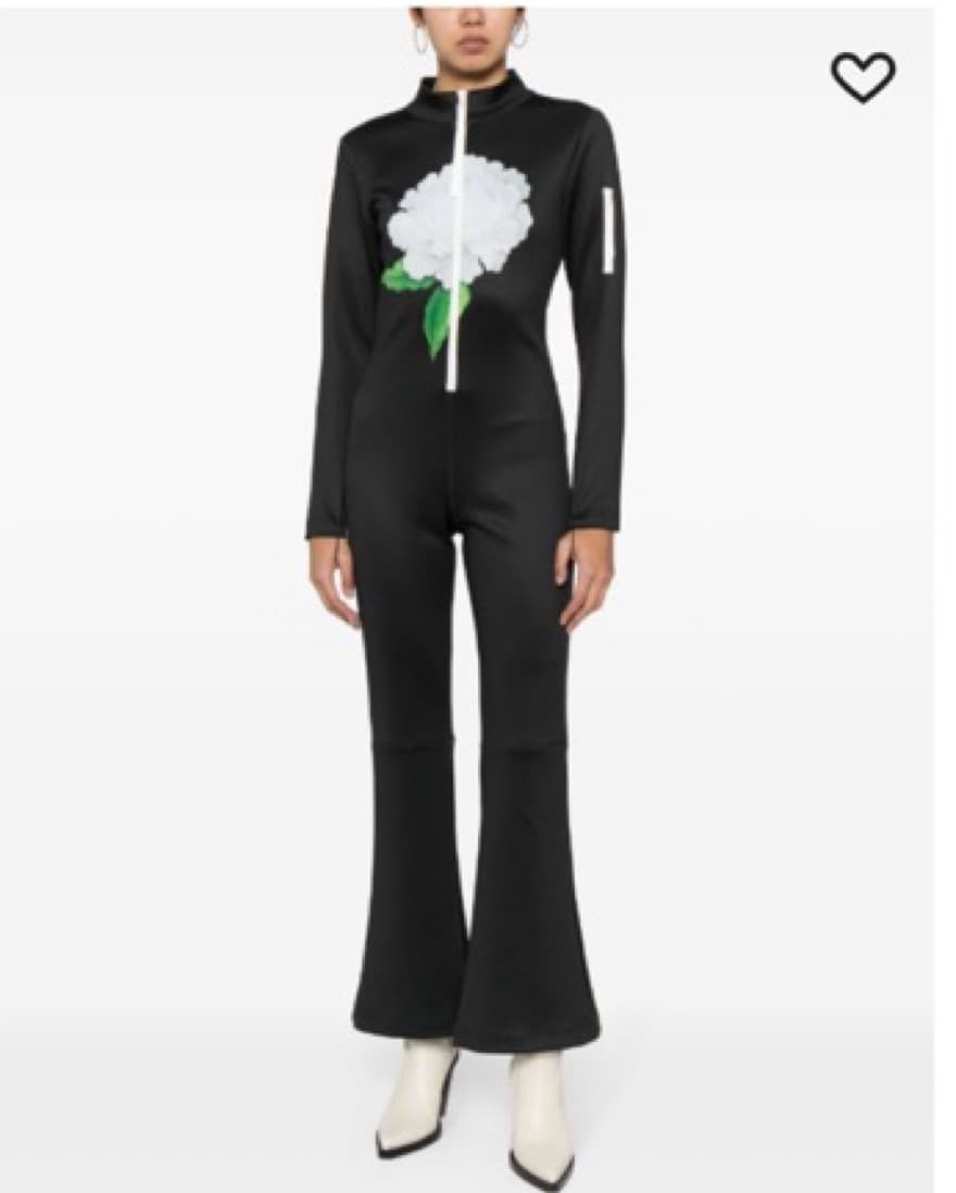 Floral Flared Jumpsuit - Image 1