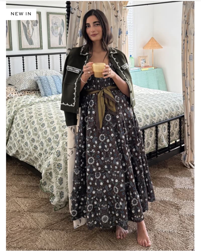 Hill House Ellie Maxi Dress - Image 1
