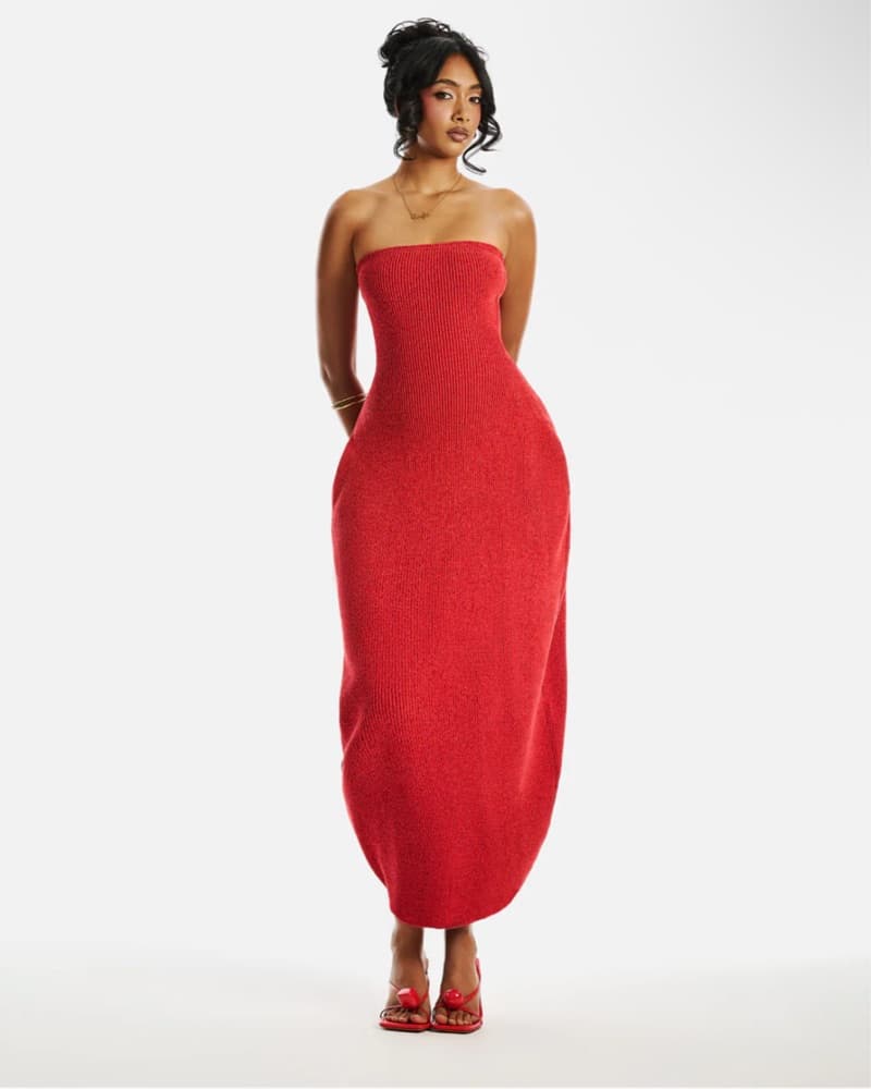 Red Hanifa Dress - Image 1