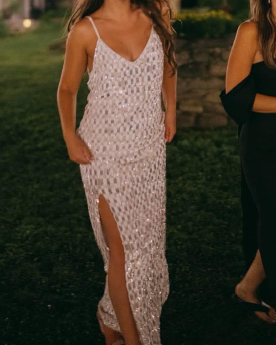  Retrofete Sequined Gown - Image 2