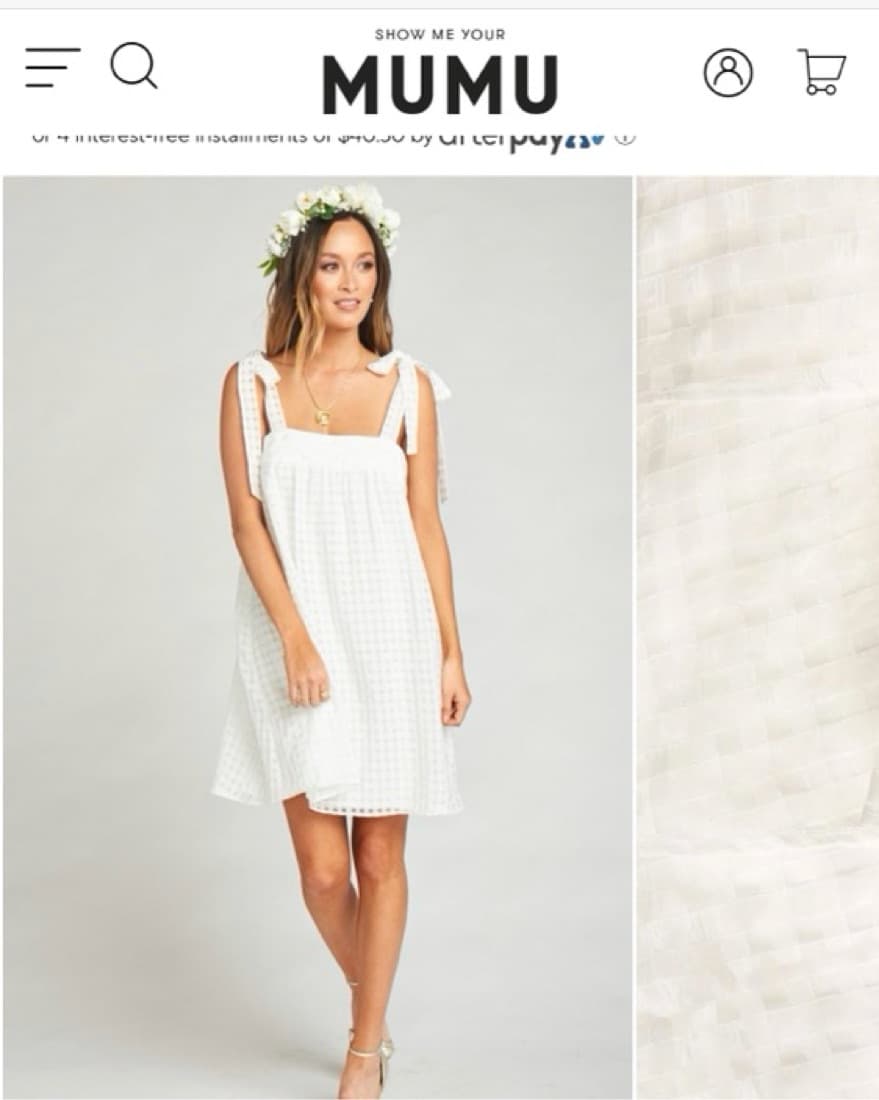 Show Me Your Mumu White Dress - Image 1