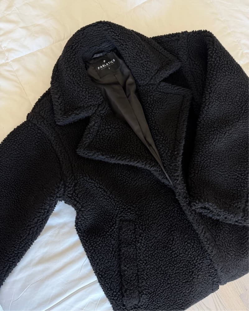 Teddy Long Coat - Image 4