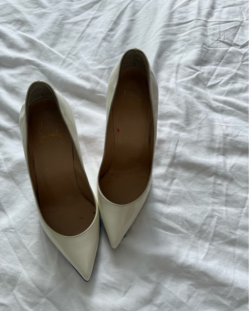 Off White Christian Louboutin Pigalle - Image 1