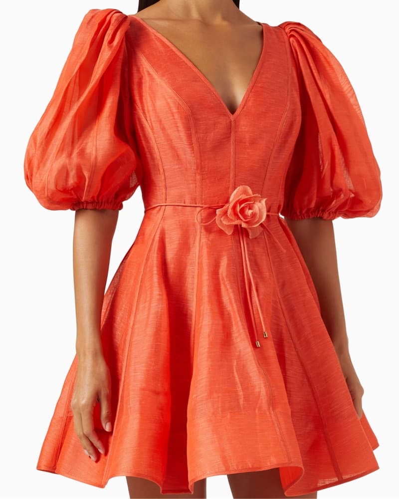 Zimmermann Floral Linen Dress - Image 5