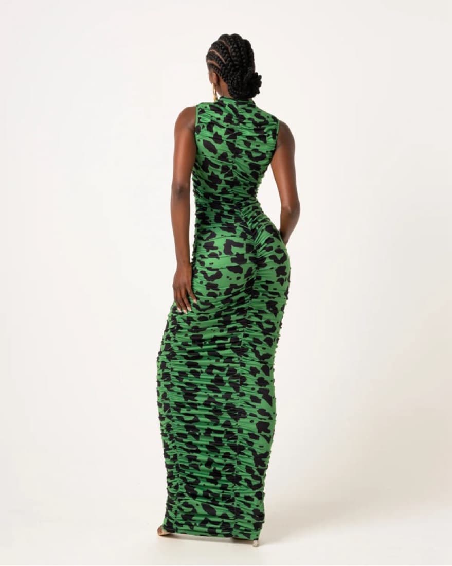 Ofuure Ruched Maxi Dress - Image 3