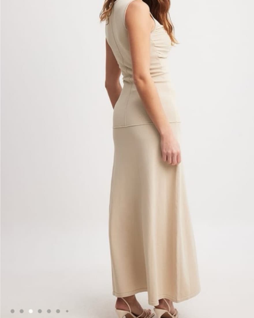 NA-KD Knitted Twist Detail Maxi - Image 2