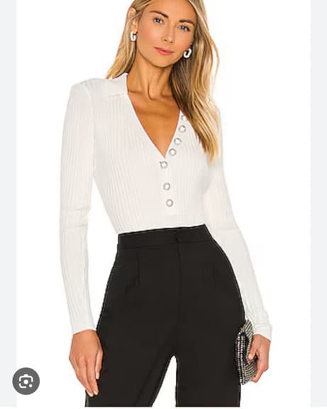 Ronny Kobo White Body Suit - Image 2
