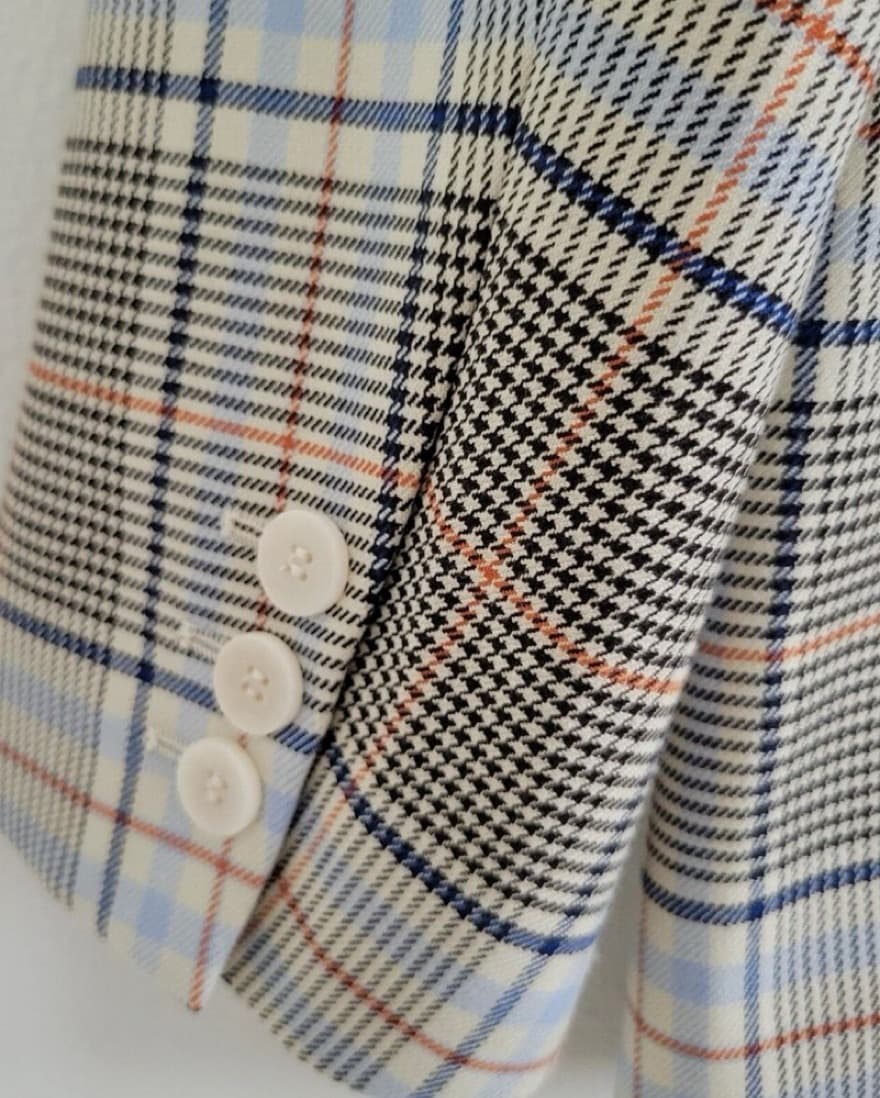 Maje Plaid Blazer  - Image 5