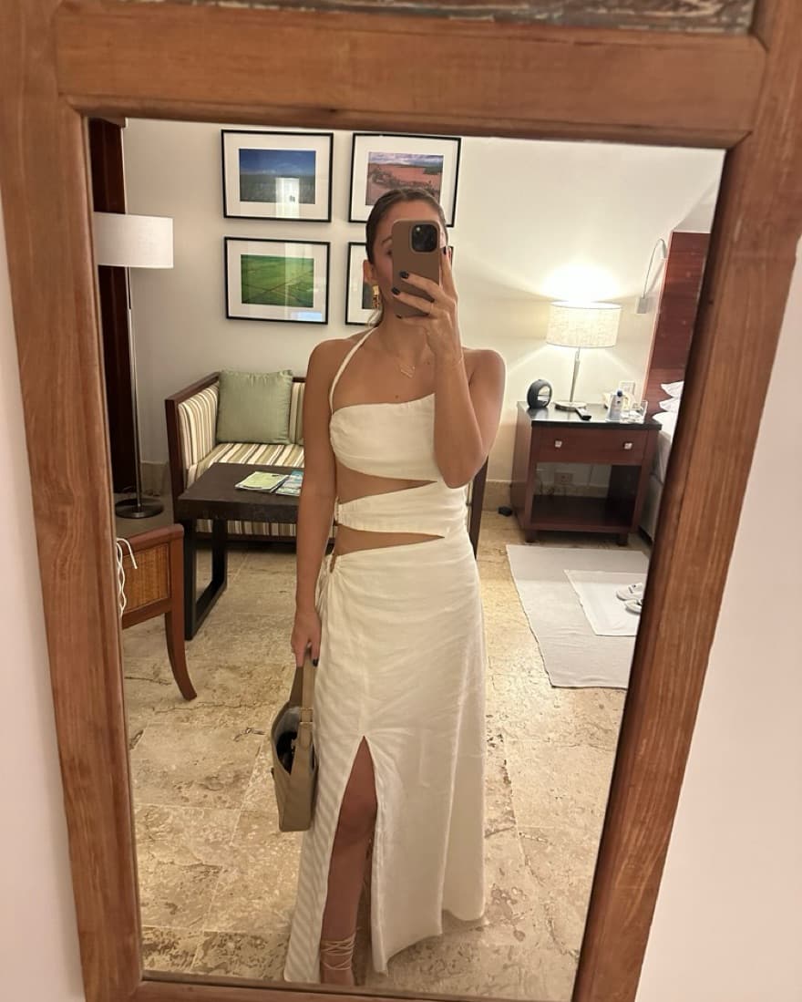 Cult Gaia Terese Cut Out A-Line Gown - Image 6