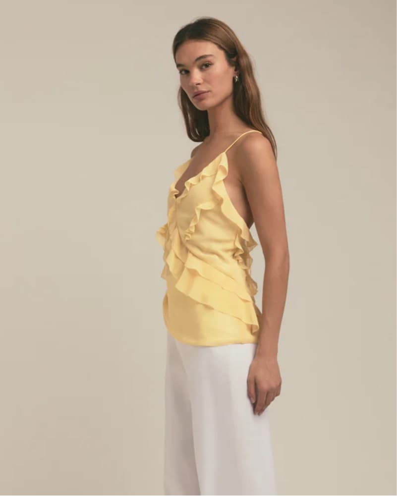 Favorite Daughter Butter Yellow Top - Image 3