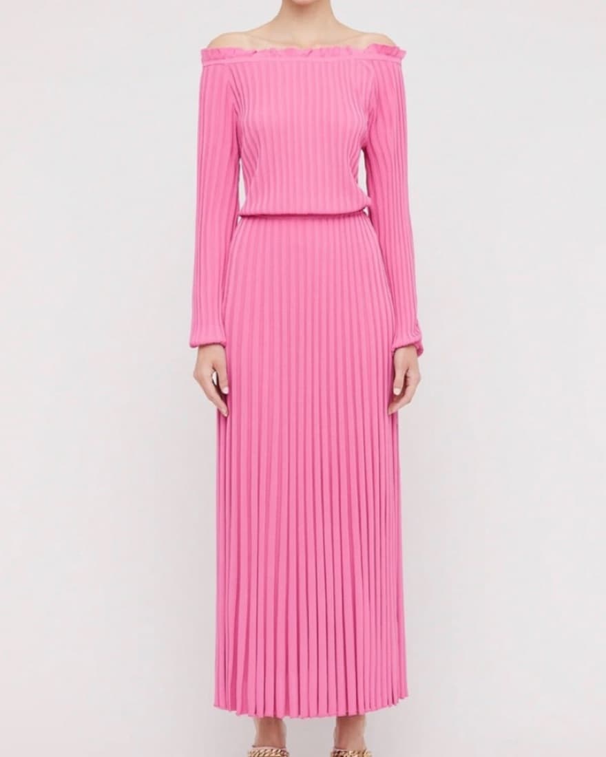 Scanlan Theodore Pink Dress  - Image 1