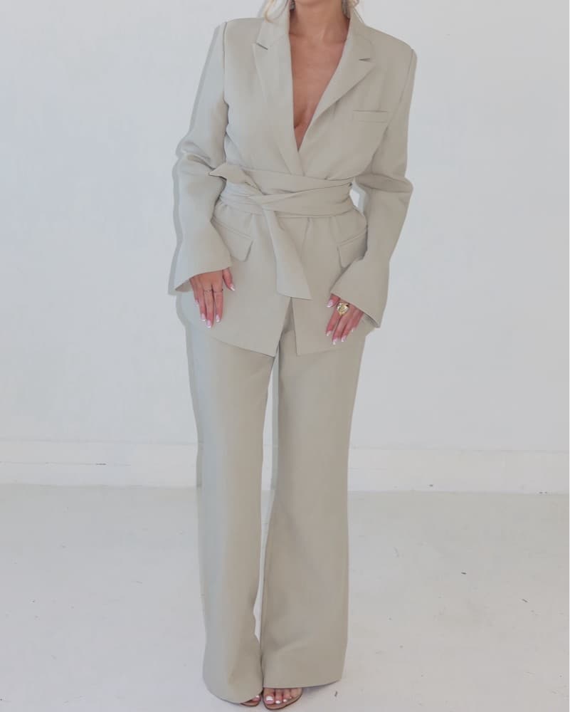 Sage Suit Jacket & Pants SET - Image 2