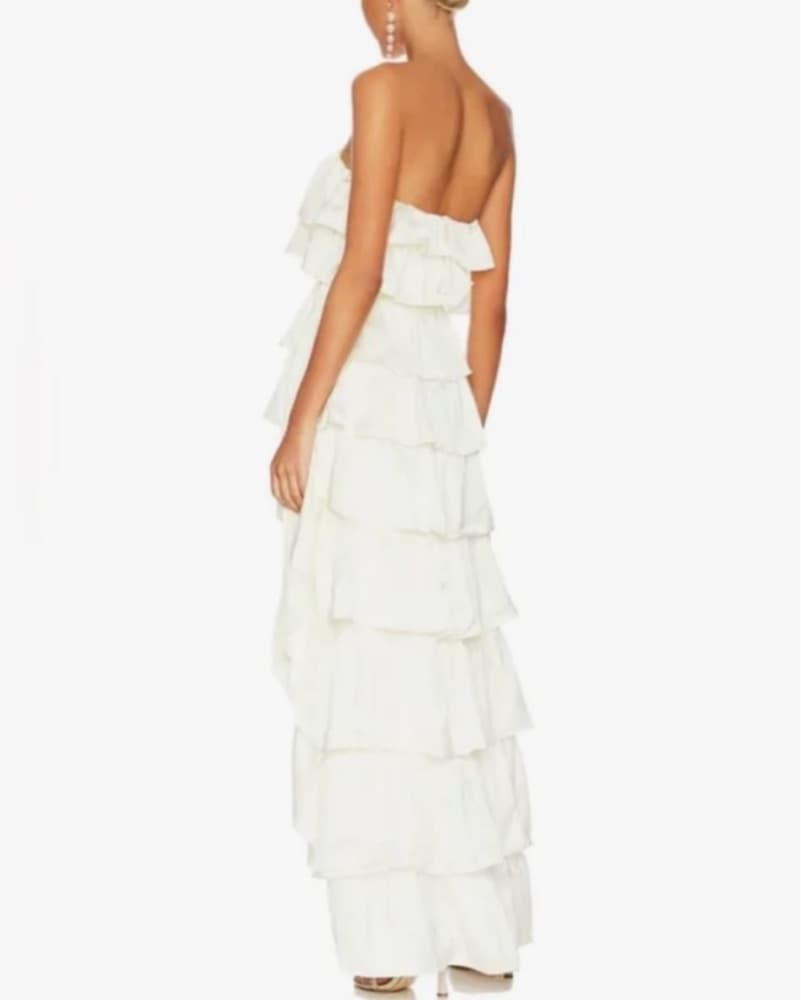 Never Worn WeWoreWhat Ruffled Dress - Image 5
