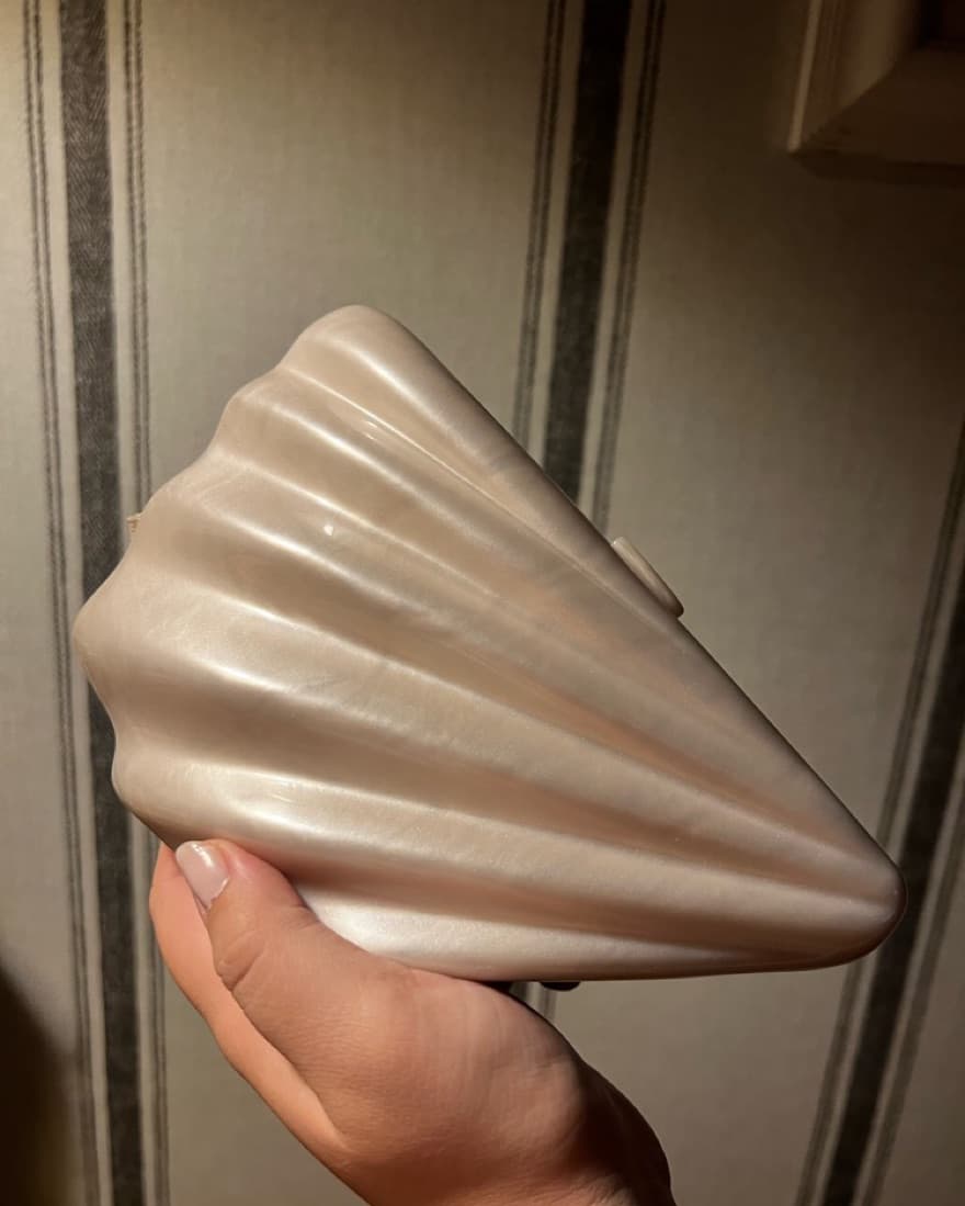 Zara Faux Pearl Box Bag - Image 6
