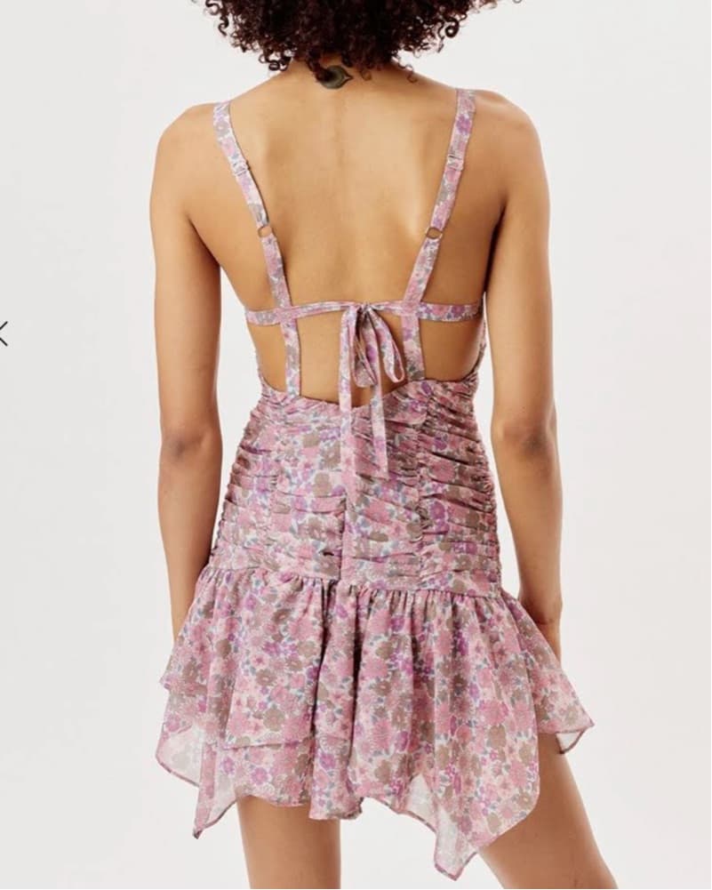 For Love & Lemons Floral Mini Dress - Image 2