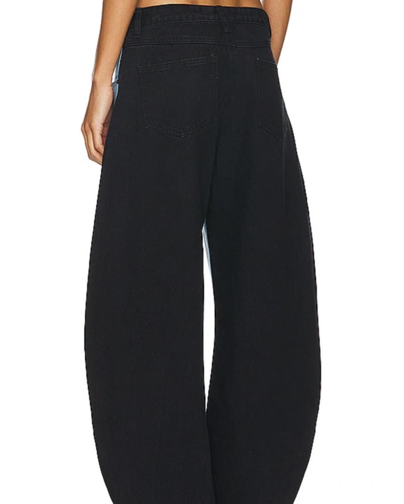 Lioness Horseshoe Jean in Split Blue - Image 3