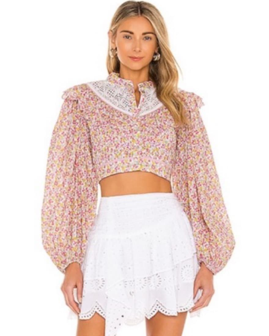 LoveShackFancy Egan Top - Image 1