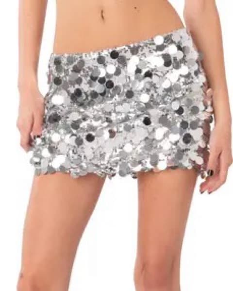 Sabrina Low Rise Sequin Skirt  - Image 1