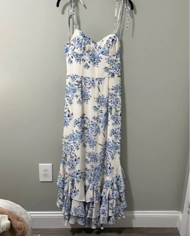 Yumi Kim Baxter Dress - Positano blue - Image 4
