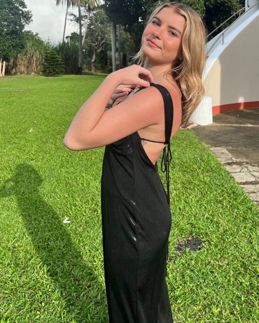 Black Maxi Zara Dress - Image 4