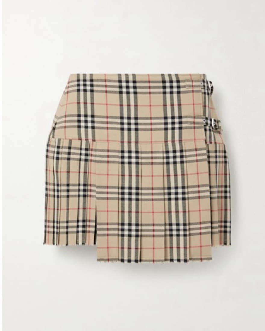 Burberry Mini Skirt - Image 4
