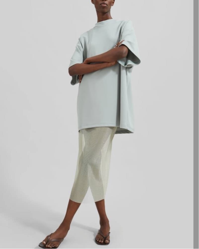 Frankie Shop Verna Mesh Midi Skirt - Image 3