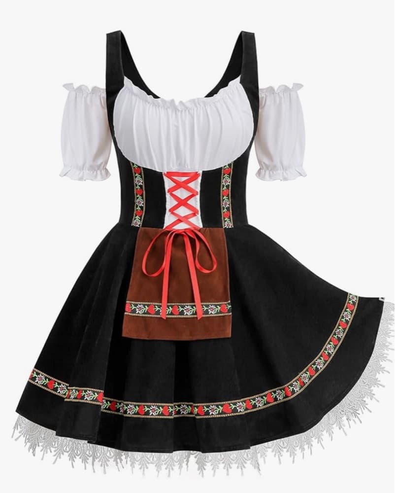 Lederhosen German Beer Girl Halloween - Image 1