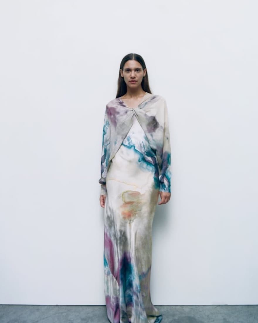 Watercolor Summer Maxi Dress  - Image 1