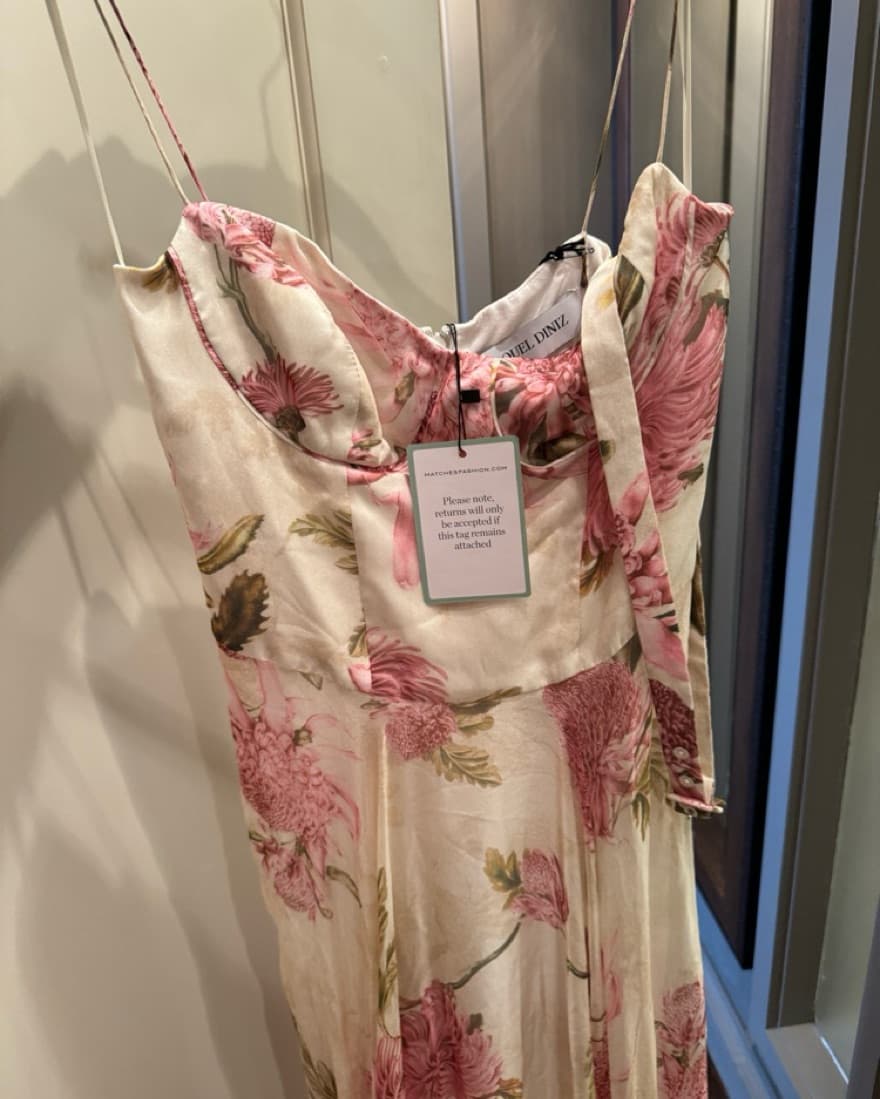 RAQUEL DINIZ Floral Maxi - Image 4