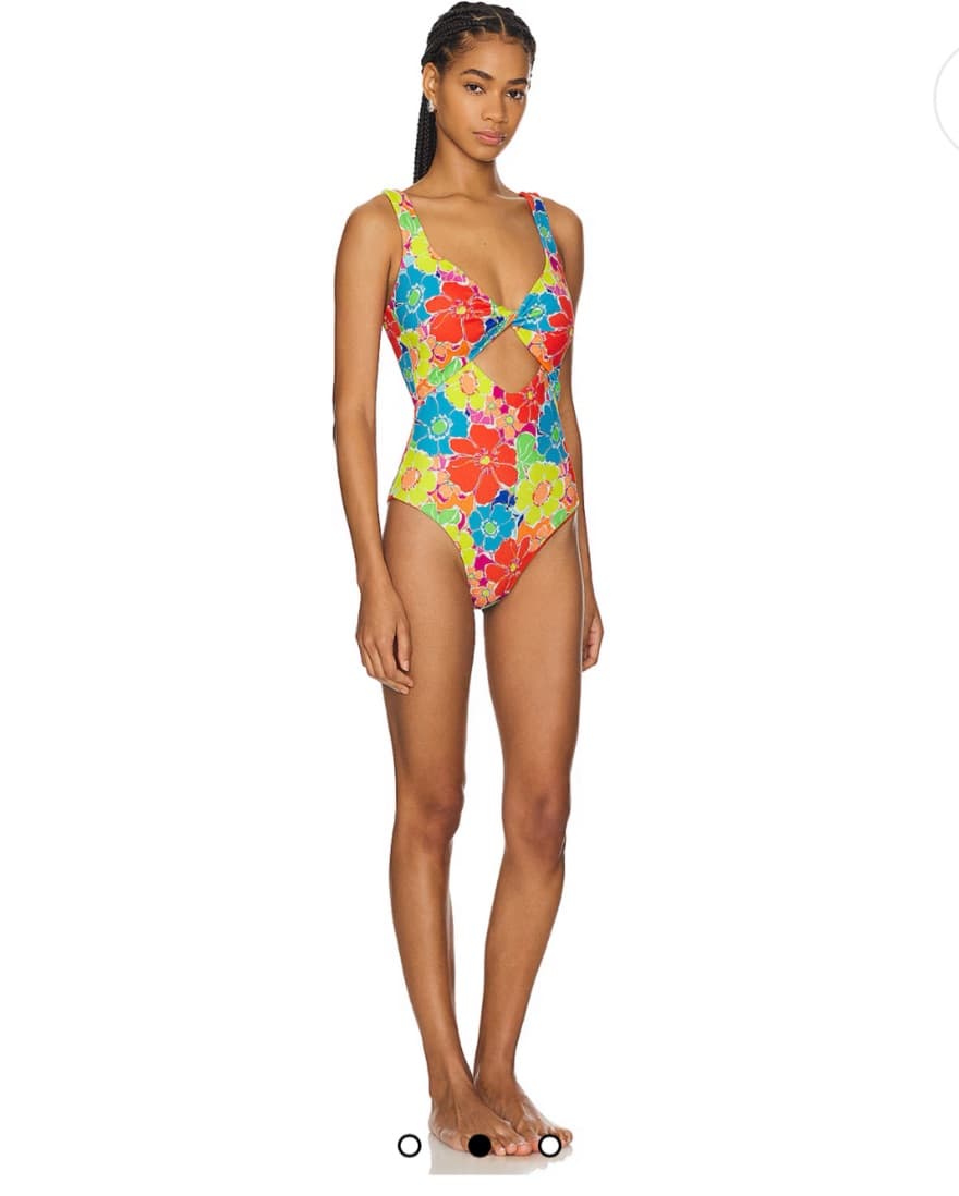 Beach Riot Tyler One Piece Neon Blooms - Image 2