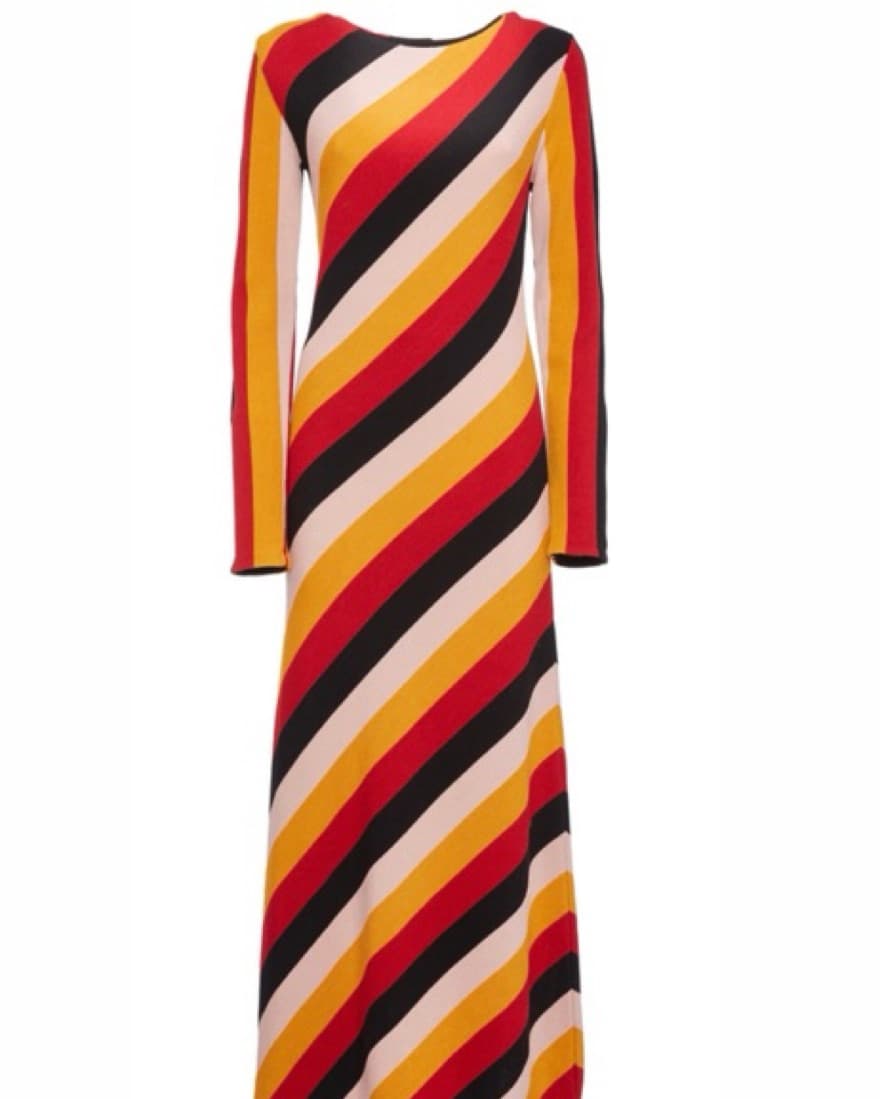 La Double J Knit Swing Maxi Dress - Image 2